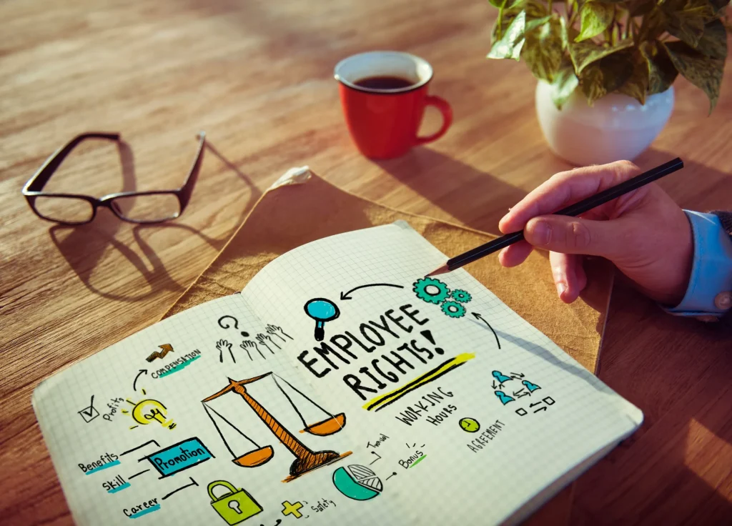 Art work that portrays the necessities surrounding supporting employees' rights. Our San Antonio employment law lawyers will fight relentlessly for your rights.